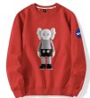 画像1: NASA ×kaws Pullover  ユニセックス 男女兼用カウズKAWS×ナサNASAプリント プルオーバウェット トレーナー (1)