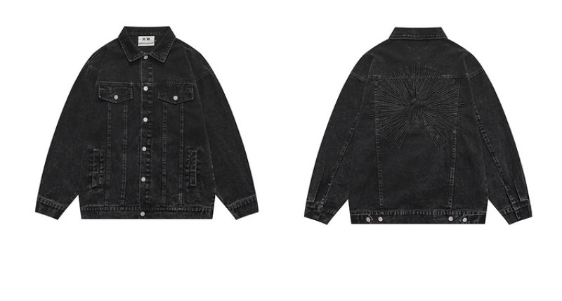 画像5: clover washed retro old pocket tooling Denim G Jean  jacket blouson  ユニセックス 男女兼用クローバーウォッシュド レトロデニムGジャン ジャケット (5)