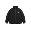 画像5: The Simpsons cartoon logo pattern English letter printing loose stand-up collar Down jacket blouson ユニセックス男女兼用シンプソンスタンドカラーダウンジャケット ジャンパー (5)