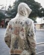 画像3: Monster bird hand-painted Graffiti hoodie Pullover  ユニセックス 男女兼用バードグラフィックプリント プルオーバスウェットフーディパーカー トレーナー (3)