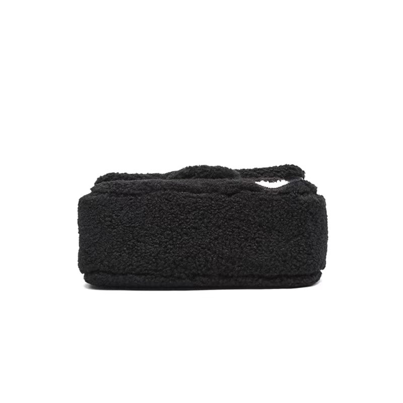 画像4: Flower Motif Far Chen Shoulder shoulder tote bag handbag  フラワーモチーフファーチェンショルダートートショルダーバッグ (4)