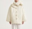 画像5: bow muffler down half coat jacket 　  bowマフラーダウンハーフコートジャケット (5)