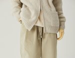 画像12: Back Smile Classic Polo Collar Zipper Sweater Jacket Knitted Cardigan jacket blouson　ユニセッ クス男女兼用スマイル編み込みジップアップカウチンカーディガンジャケットジャンパー セーター (12)