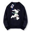 画像5: NASA x  Running Rabbi round neck sweat shirt ユニセックス 男女兼用 NASAナサ×ラビットウサギプリント スウェット トレーナー (5)