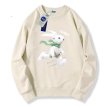 画像2: NASA x  Running Rabbi round neck sweat shirt ユニセックス 男女兼用 NASAナサ×ラビットウサギプリント スウェット トレーナー (2)