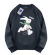 画像3: NASA x  Running Rabbi round neck sweat shirt ユニセックス 男女兼用 NASAナサ×ラビットウサギプリント スウェット トレーナー (3)