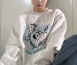 画像4: 101 Dalmatians Long Sleeve Sweat Pullover   男女兼用ユニセックスダルメシアン101匹わんちゃんロングスリーブ スウェット トレーナー (4)