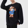 画像5: Good job bear terry sweat pullover sweater Sweat Shirts ユニセックス男女兼用 グジョブベアスウェットプルオーバースウェット  トレーナー (5)