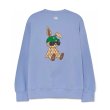 画像2: MLB×Sunglasses rabbit printsweat pullover sweater Sweat Shirts ユニセックス男女兼用 MLB×サングラスラビットスウェットプルオーバースウェット  トレーナー (2)