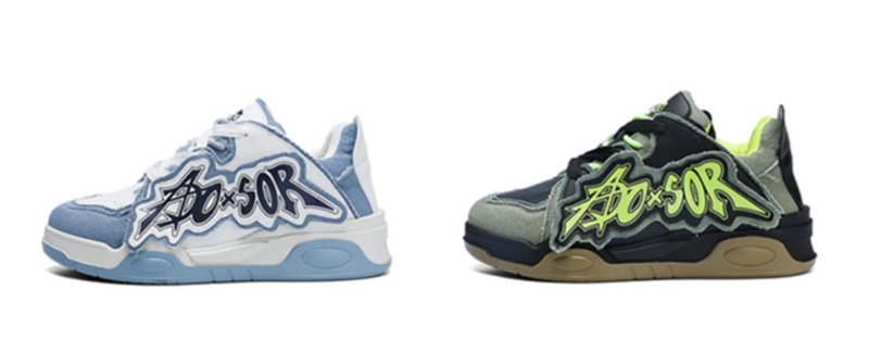画像3: hiphop high street denim sneakers shoes  ユニセックス男女兼用ヒップホップスケートボードデニム スニーカー スリッポン  ローファーカジュアル シューズ (3)