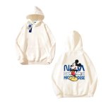 画像2: NASA x Mickey Mouse Hoodie sweater  ユニセックス 男女兼用 ナサNASA×ミッキーマウス ミッキープリント フーディスウェットパーカー (2)
