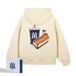 画像4: 22 NY drink & hot dog print hoodie sweater  ユニセックス 男女兼用 NYドリンク＆ホットドッグプリント フーディスウェットパーカー (4)