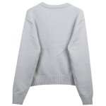 画像4: angel deer embroidered round neck cardigan sweater   エンジェル＆バンビラウンドネックカーディガン&セーター (4)