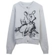 画像5: angel deer embroidered round neck cardigan sweater   エンジェル＆バンビラウンドネックカーディガン&セーター (5)