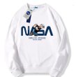 画像1: Nasa x Popeye round neck sweat shirt ユニセックス 男女兼用 ポパイ×NASAナサプリント スウェット トレーナー (1)