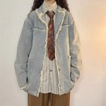 画像5: fringed denim jacket   フリンジデニムジャケット (5)