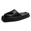 画像3: Men's  Unisex  Thick-bottomed hole Baotou slippers  sandal casual shoes  ユニセックス 男女兼用バオトゥホールスリッパシャワーサンダルスライドカジュアル シューズ (3)