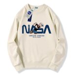 画像3: Nasa x Popeye round neck sweat shirt ユニセックス 男女兼用 ポパイ×NASAナサプリント スウェット トレーナー (3)