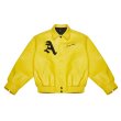 画像8: FFF DONCARE AFGK A FEW GOOD KIDS PU leather hose emblem BASEBALL JACKET baseball uniform jacket blouson  ユニセックス 男女兼用レザーホースエンブレムスタジアムジャンパー スタジャン MA-1 ボンバー ジャケット ブルゾン (8)