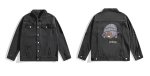 画像5: cityboy embroidery denim G jacket jumper ユニセックス 男女兼用ヒップホップボーイGジャンスジャケット ブルゾン スタジャン (5)