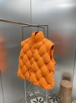 画像1: SALE セール 23 Unisex Quilted Woven down vest Jacket 男女兼用 編み込み キルティング ダウン ベスト ジャケット (1)