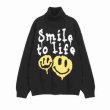 画像1: 23 Unisex Smile to LIFE Crew Neck Sweater Pullover ユニセックス 男女兼用 Smile to LIFE スマイル ペイント セーター (1)