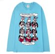 画像1: Bugs Bunny printed cotton long-sleeved T-shirt  ユニセックス男女兼用バッグスバニープリントコットン長袖 Tシャツ (1)