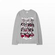 画像5: Bugs Bunny printed cotton long-sleeved T-shirt  ユニセックス男女兼用バッグスバニープリントコットン長袖 Tシャツ (5)