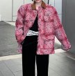 画像3: tweed tweed pink fringe jacket　ツイードピンクフリンジジャケット (3)