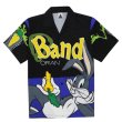画像4: 23 Bugs Bunny cartoon print short-sleeved shirt　ユニセックス 男女兼用 バッグスバニープリント半袖シャツ (4)
