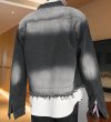 画像5: stand collar fringe Denim Jacket  jumper ユニセックス 男女兼用スタンドカラーフリンジGジャンジャケット ブルゾン スタジャン (5)