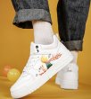 画像4: little prince leather LACE-UP SNEAKERS shoes 　ユニセックス男女兼用ハイカットレザー星の王子さまレースアップスニーカー カジュアル シューズ (4)