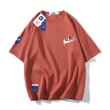 画像10: NASA x Astronaut x Raindrop Nike Print Short-sleeved T-shirt　ユニセックス男女兼用NASAナサ×宇宙飛行士×雨だれナイキプリント 半袖Tシャツ (10)