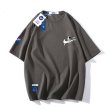 画像9: NASA x Astronaut x Raindrop Nike Print Short-sleeved T-shirt　ユニセックス男女兼用NASAナサ×宇宙飛行士×雨だれナイキプリント 半袖Tシャツ (9)