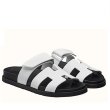 画像1: Real Leather thick bottom Velcro sandals and slippers  shoes   Hマーク 本革レザー ベルクロサンダル スリッパ サンダル  シューズ　 (1)