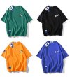 画像13: NASA x Astronaut x Raindrop Nike Print Short-sleeved T-shirt　ユニセックス男女兼用NASAナサ×宇宙飛行士×雨だれナイキプリント 半袖Tシャツ (13)