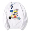 画像2: Patchwork Bear x NASA round neck sweat shirt ユニセックス 男女兼用 NASAナサ×パッチワークベア熊プリント スウェット トレーナー (2)