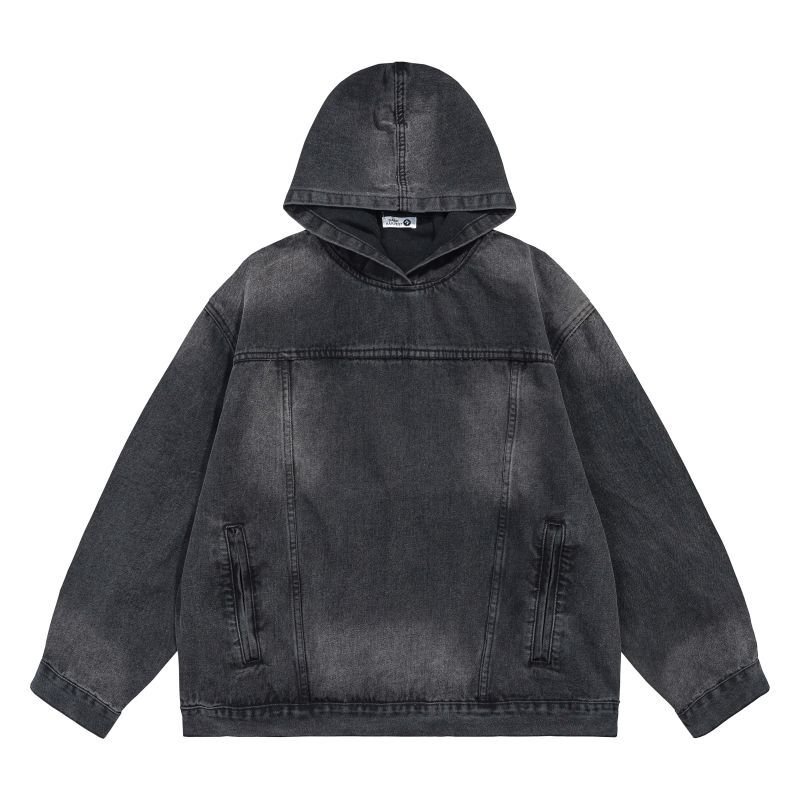 【国内買付】FACETASM GALAXY DENIM HOODED JACKET パーカー FACETASM ファセッタズム】GALAXY DENIM HOODED JACKET/BLACK