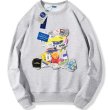 画像5: Patchwork Bear x NASA round neck sweat shirt ユニセックス 男女兼用 NASAナサ×パッチワークベア熊プリント スウェット トレーナー (5)