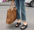 画像9: Thick-soled slope heel sandals and slippers  shoes  厚底プラットホームサンダル スリッパ サンダル  シューズ　 (9)