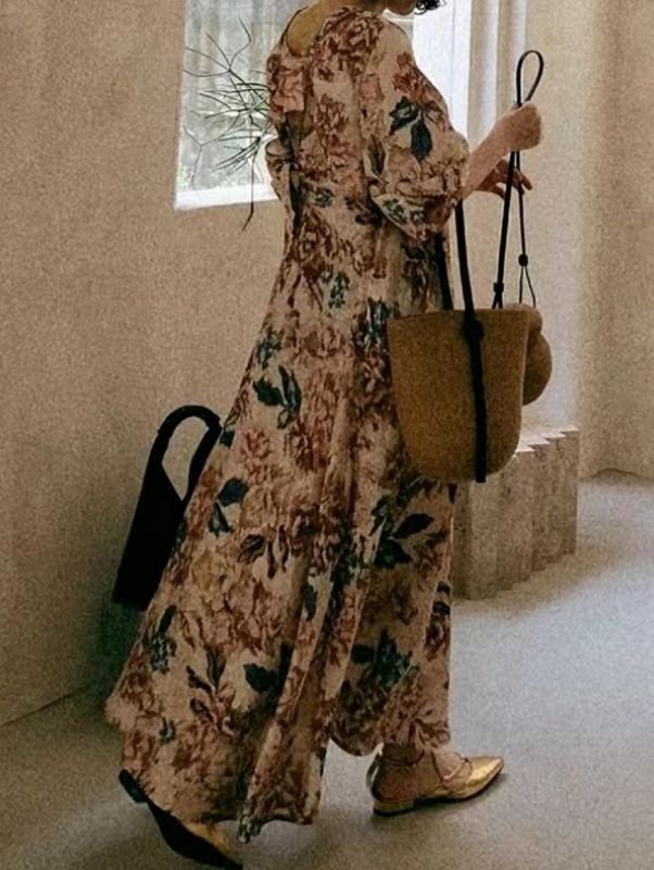 画像6: One-shoulder underarm  Straw woven bag TOTE SHOULDER BAG ワンショルダーアンダーアーム籠かごトートショルダーバッグ (6)