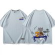 画像4: 23 Unisex Good friends Tom & Jerry Print T-shirt 男女兼用 ユニセックス トムとジェリー トム＆ジェリー オーバーサイズ グッドフレンドTシャツ (4)