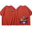 画像7: 23 Unisex Good friends Tom & Jerry Print T-shirt 男女兼用 ユニセックス トムとジェリー トム＆ジェリー オーバーサイズ グッドフレンドTシャツ (7)