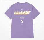 画像5: Rabbit retro cotton x kaws Print Short-sleeved T-shirt　ユニセックス男女兼用ラビット＆カウズリント 半袖Tシャツ (5)