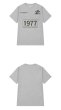 画像3: 1977logo Print Short-sleeved T-shirt　ユニセックス男女兼用1977ロゴリント 半袖Tシャツ (3)