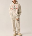 画像3: City of God print hooded Hoodie  ユニセックス 男女兼用シティオブゴッドプリント スウェット フーディ (3)