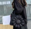 画像4: 23 2way Unisex sunflower Helmet Nylon Tote Bag 男女兼用サンフラワー ひまわり 向日葵 ナイロン トートバッグ (4)