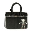 画像3: 23 Kaws Hand Print art Graffiti Birkin style tote bag Messenger bag ユニセックス カウズ  ハンドペイント グラフィック グラフィティ アート キャンバストートバック (3)