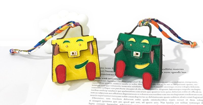 画像4: mini doll bag key folder charm accessories ユニセックス 男女兼用ミニ ドール 人形バッグ キーフォルダー チャームアクセサリー (4)