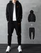 画像5: Men& Women NO1 Broken swoosh Setup Hoodie and Pants Set  バスケットNO１ブロークン スウォッシュ プリントセットアップユニセックス男女兼用スウェットフーディ＆パンツセット (5)